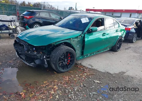 2026 BMW M3 Competition из США, поврежденный, VIN WBS23HJ07TFV53123